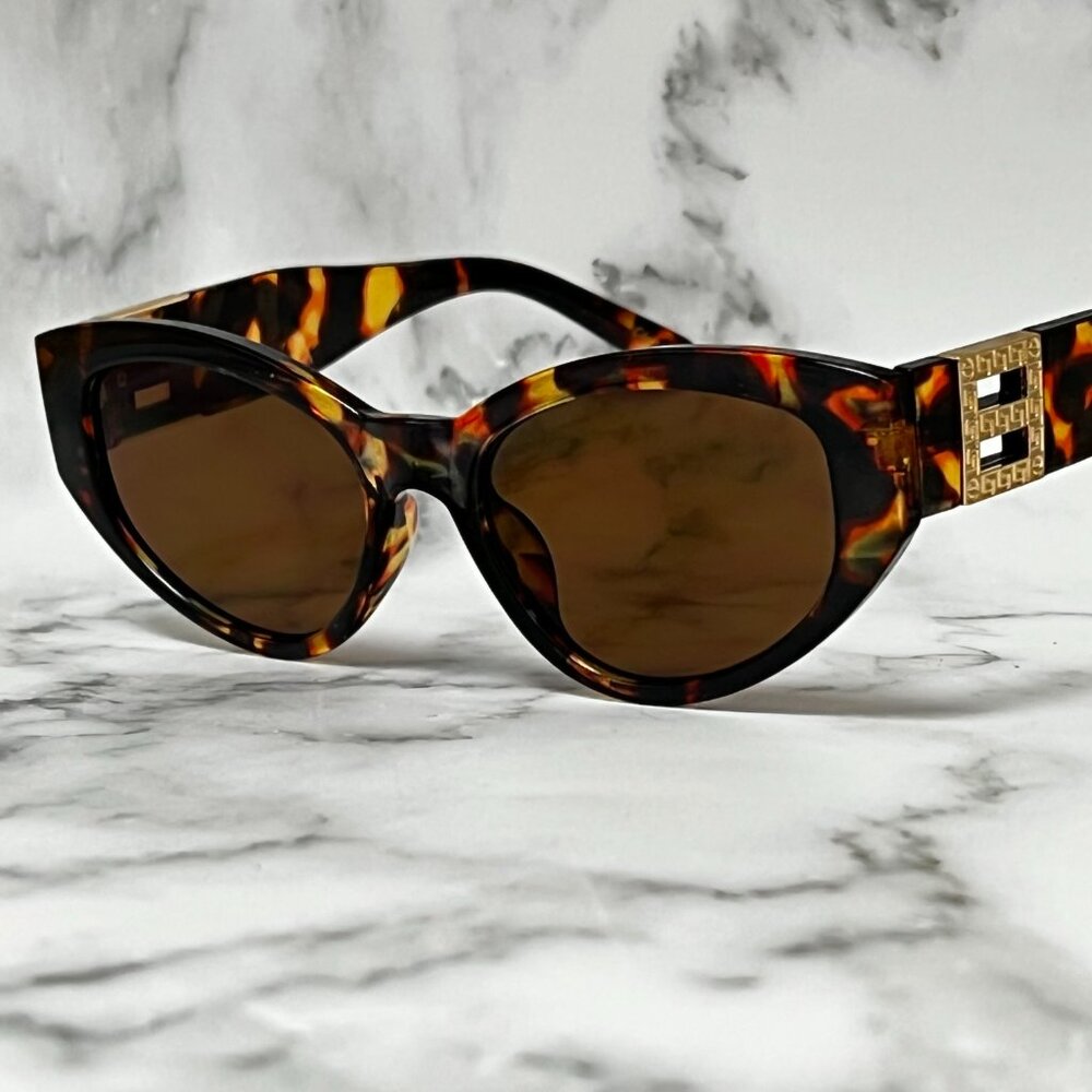 Sunglasses Women Tortoise Cat Eye Shades Hip‎ Hop Style Classic Lentes Mujeres